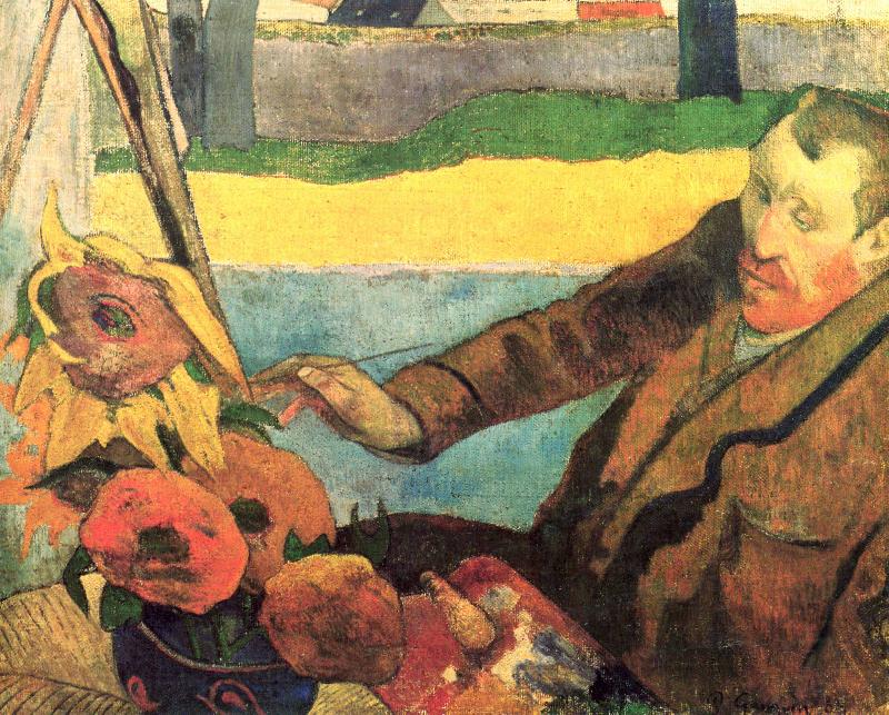 Paul Gauguin The Painter of Sunflowers Norge oil painting art
